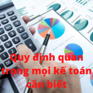 Quy định quan trọng mọi kế toán cần biết từ 05/12/2020